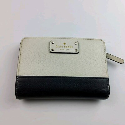 Kate Spade NY Bifold Two Tone Snap Wallet