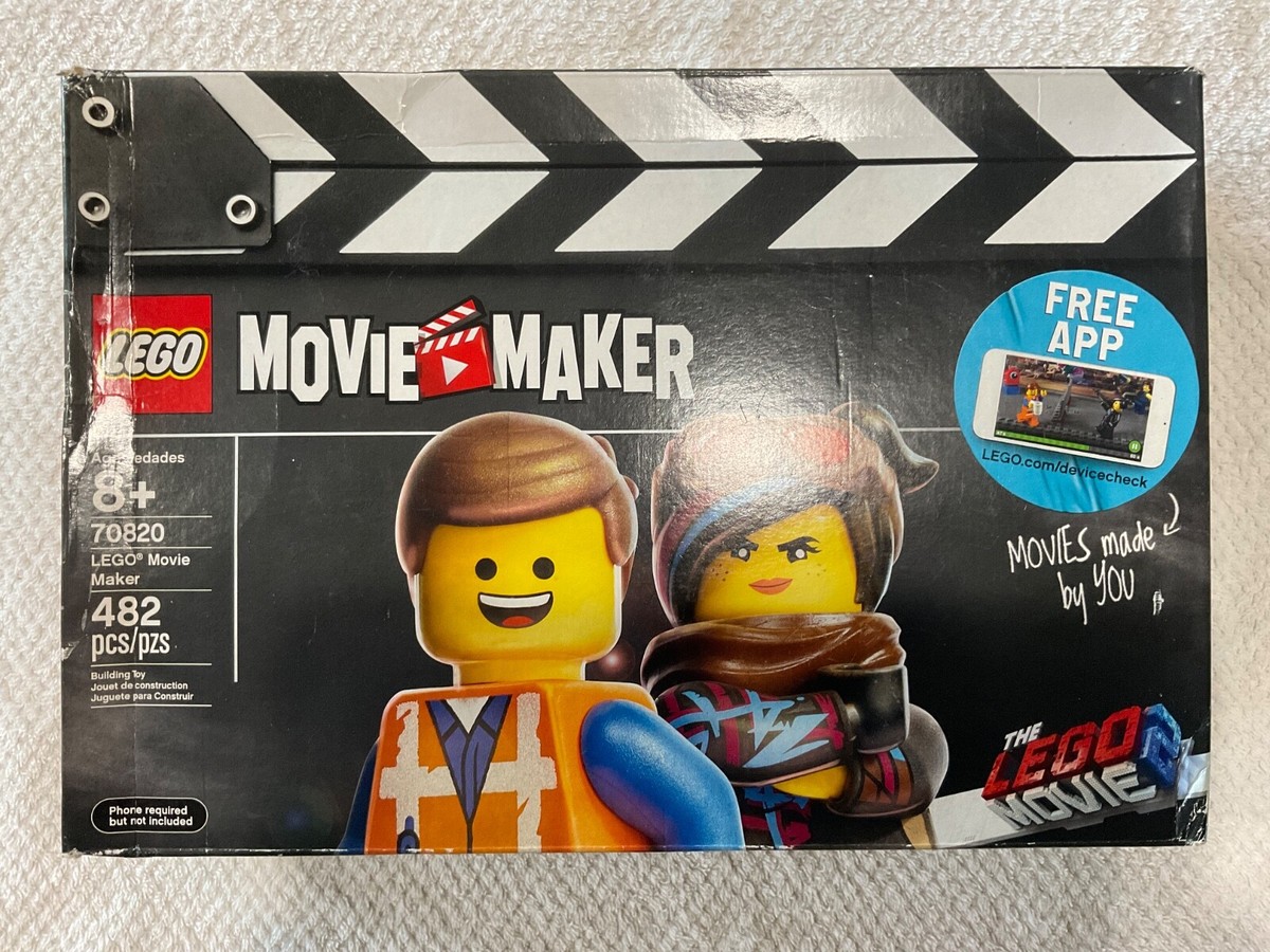 LEGO Movie Maker Set 70820 Building Kit 482 Pcs Creative Retired Kit