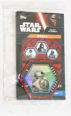 New Sealed Star Wars Topps Galactic Connexions Trading Disc BB-8