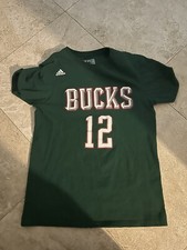 Jabari Parker   Milwaukee Bucks Adidas Jersey Shirt   Size Men  s Small