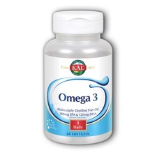 Omega 3  60 Softgels By Kal