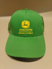 NEW John Deere Hat Snap Back Green Mesh Trucker Farmer Mens Adult One Size
