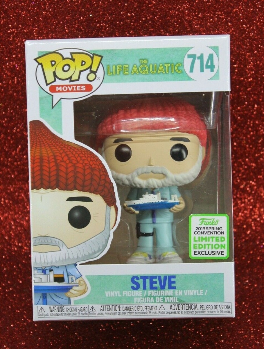 FUNKO POP MOVIES THE LIFE AQUATIC #714 STEVE ZISSOU VINYL FUNKO POP MOVIES THE LIFE AQUATIC #714 STEVE ZISSOU VINYL
