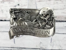 1984 Bergamot Brass Works Washington The Great Escape Belt Buckle