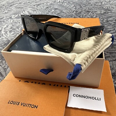 LOUIS VUITTON LV MATCH SUNGLASSES BLACK Z1414E | eBay UK