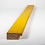 ArtToFrames Weathered Yellow Wood Picture Frame – 1.5 Inch Wide, Custom Sizes From 4x6 To 24x36, Made In USA