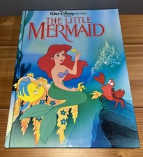 Disney Classic Series The Little Mermaid Gallery Books Hardcover VTG 1989