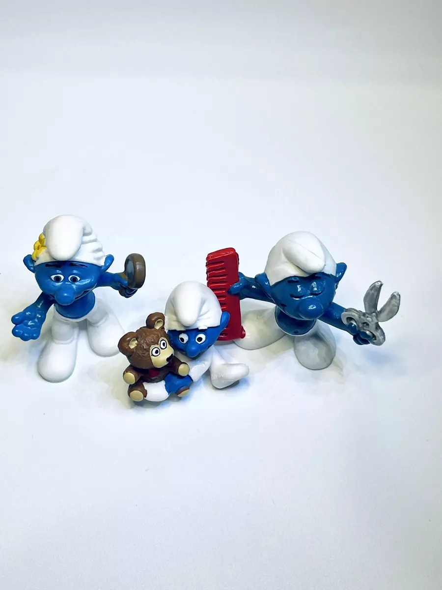 SCHLEICH Smurfs, Smurf Toys, Collectible Toys, Vanity Smurf Blue