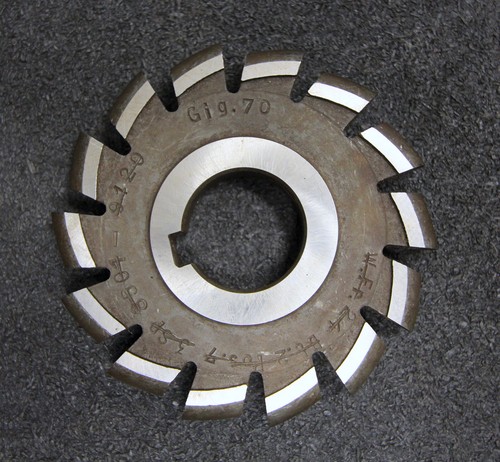 Halbrund-Formfräser konvex Radiusfräser Radius 6mm 90x12x27mm Spannuten: 14 - Bild 2 von 8
