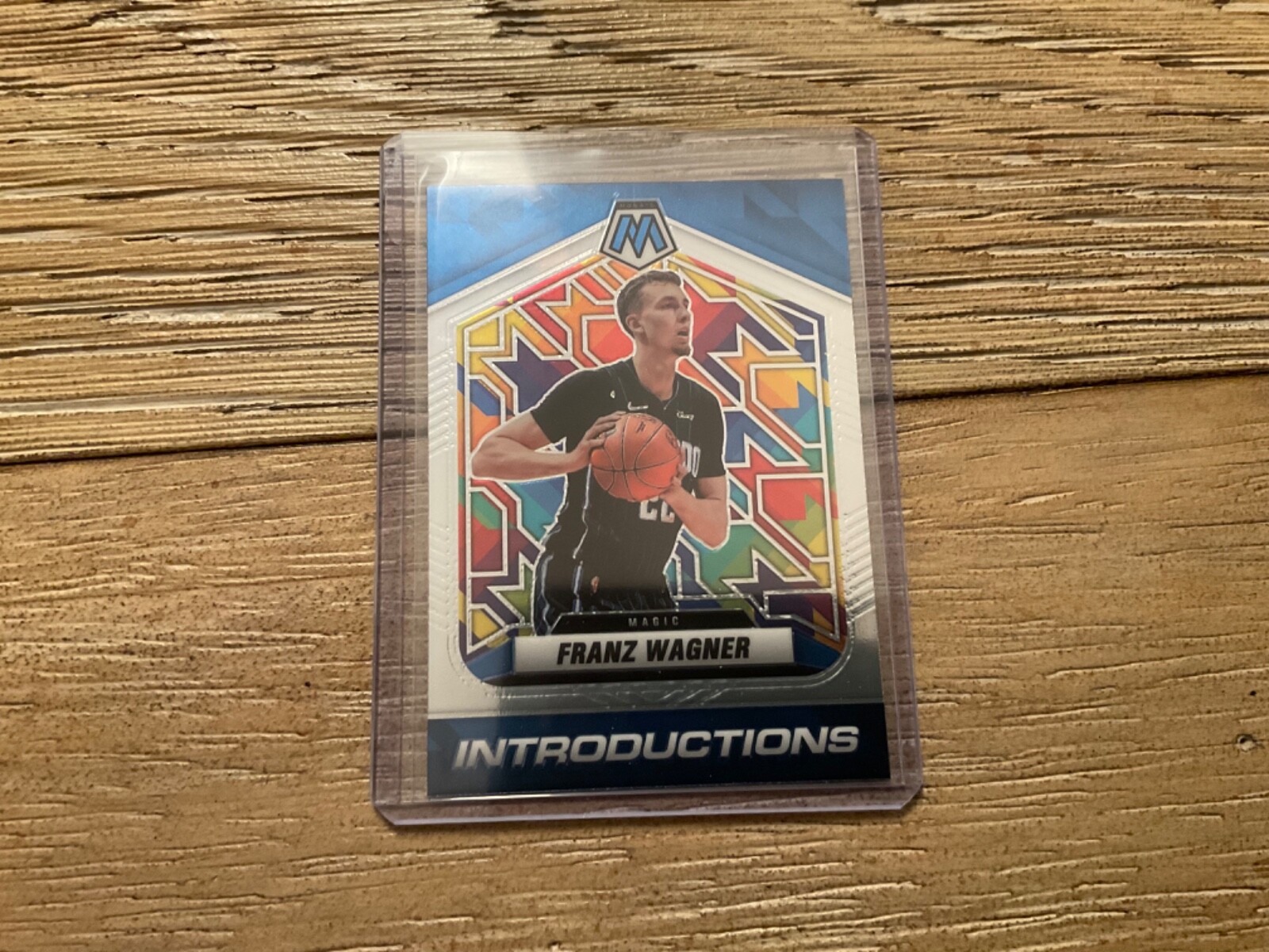 2021-22 Panini Mosaic Basketball Franz Wagner Rookie Introductions Orlando Magic