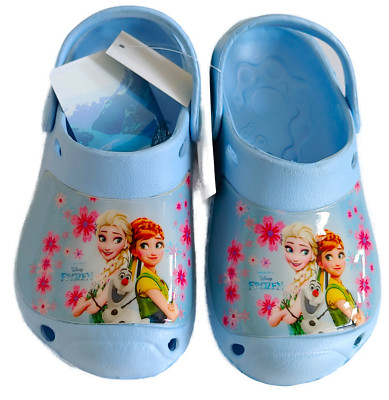 Disney Frozen Clogs Gartenschuhe Hausschuhe Kindergartenschuhe Schuhe 24 -31 NEU