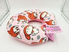 Sanrio My Melody 12 x 13 Inch Travel Comfort Pillow PINK NEW