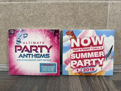 Ultimate Party Anthems , Now That s What I Call A Summer Party 2018 Set Of 2 New