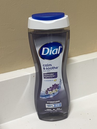 Dial Body Wash, Calm & Soothe Lavender & Jasmine Scent, 16 fl oz - 第 1/1 張圖片