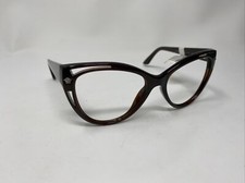 VERSACE MOD 4267 5093/13 57/17/140 BROWN CRYSTAL WOMENS SUNGLASS FRAME 081