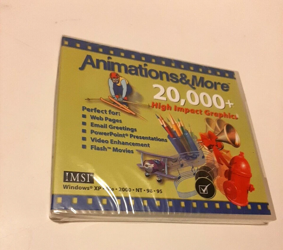 IMSI Selectsoft Animation & More 20,000 High Impact Graphics CD-ROM Windows XP - Image 4 of 4