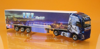Herpa Volvo FH GL XL Kühlkoffer-Sattelzug /"IFL 1:87 Köln-Truck/" #305655