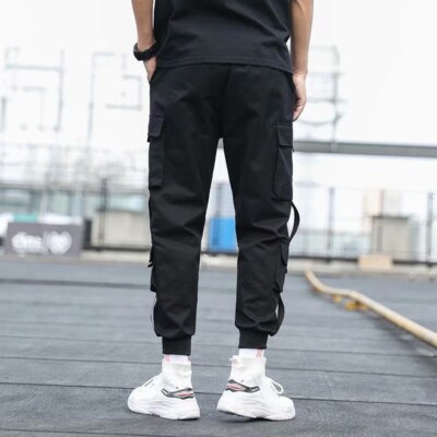 Men's Fashion Casual Trousers Popular Pants Cropped Loose