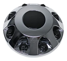 1 FRONT 2011-2024 Silverado 3500 17" Dually Wheel Center Cap Dual Rim Hub Caps