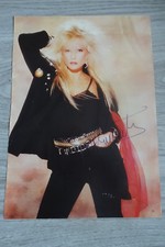 Sylvie Vartan Autogramm signed A4 Magazinbild
