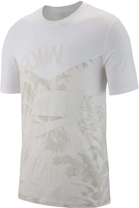 Branco Floral Activewear Tops for Men