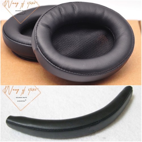 Replacement Ear Pads Headband Foam Cushion For Denon AH D1100 AH NC800