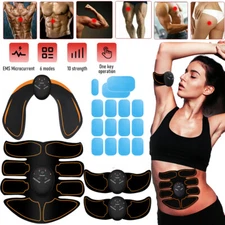 Power Abs Pro - EMS Abs Trainer Arms & Hips Muscle Stimulator Abdominal Training