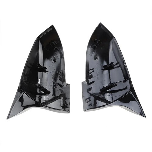 Par de tapas de cubierta de espejo retrovisor negro brillante para BMW F20 F22 F30 F32 F33 F36 E84 - Imagen 15 de 17