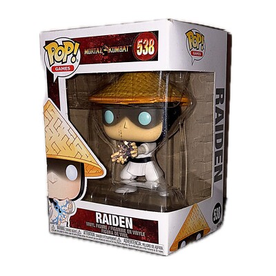 Neu: Mortal Kombat Raiden Funko Pop Games 538 - Figur Videogame Merch rar