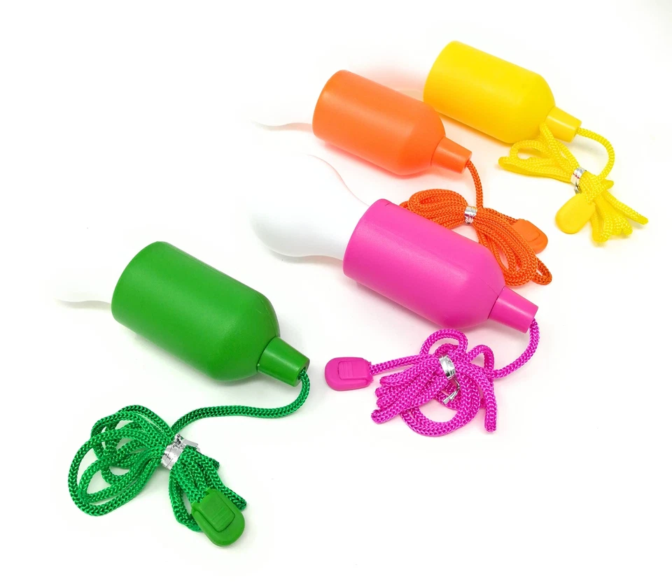 10 X Lampadina A Led Portatile Colorata A Pile Per Casa Campeggio Giardino - Immagine 2 di 4