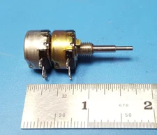 Potentiometer, 311-1191-00, CLAROSTAT, 5905-01-042-2346, 10%, 10K ohm+ 10K ohm