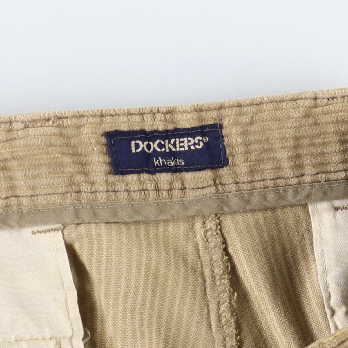 パンツ Levi's DOCKERS Corduroy Pants 1990s USA 90'S Levi's DOCKERS Khakis wide ribbed two-pleat corduroy