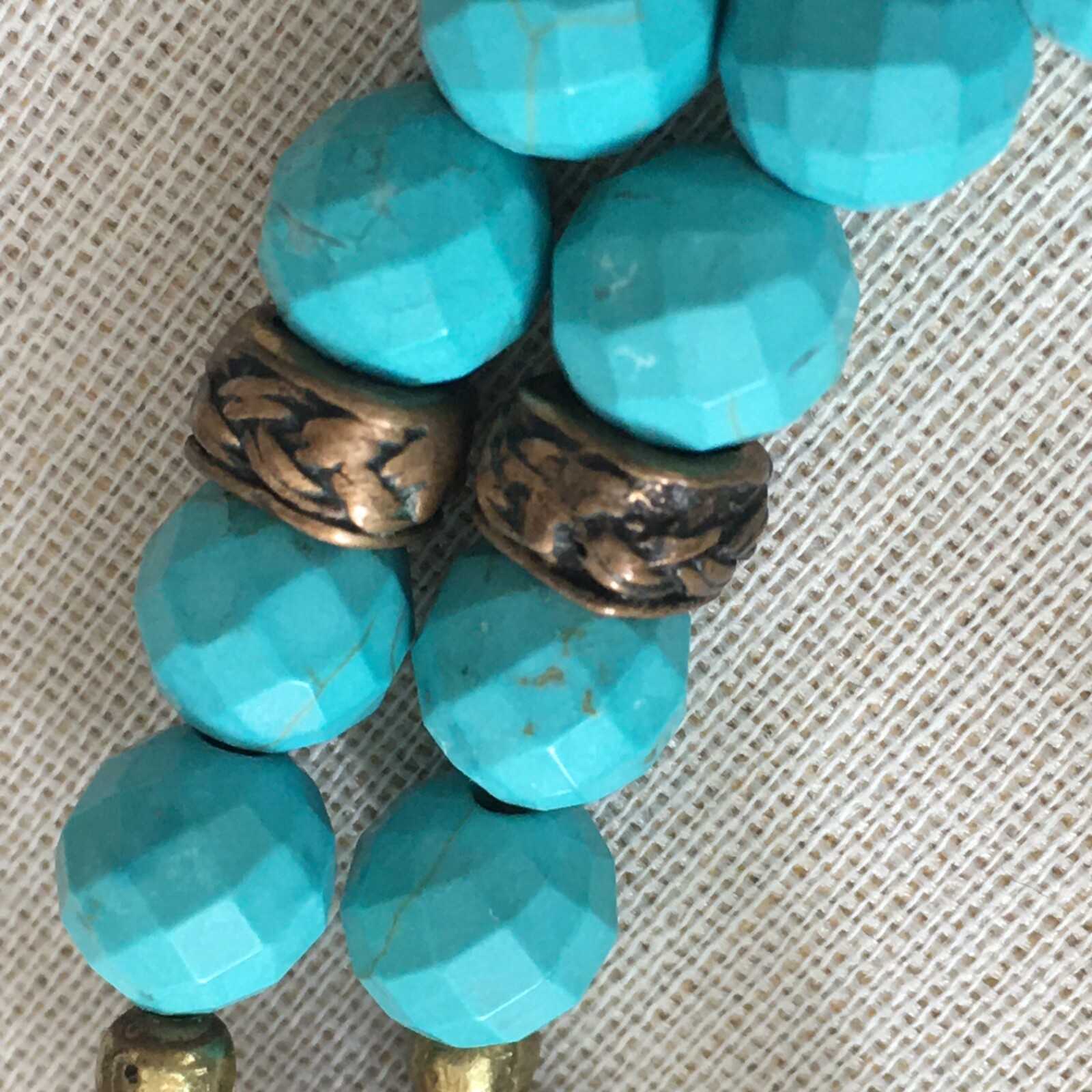 Turquoise Toggle Closure Bracelet - image 12