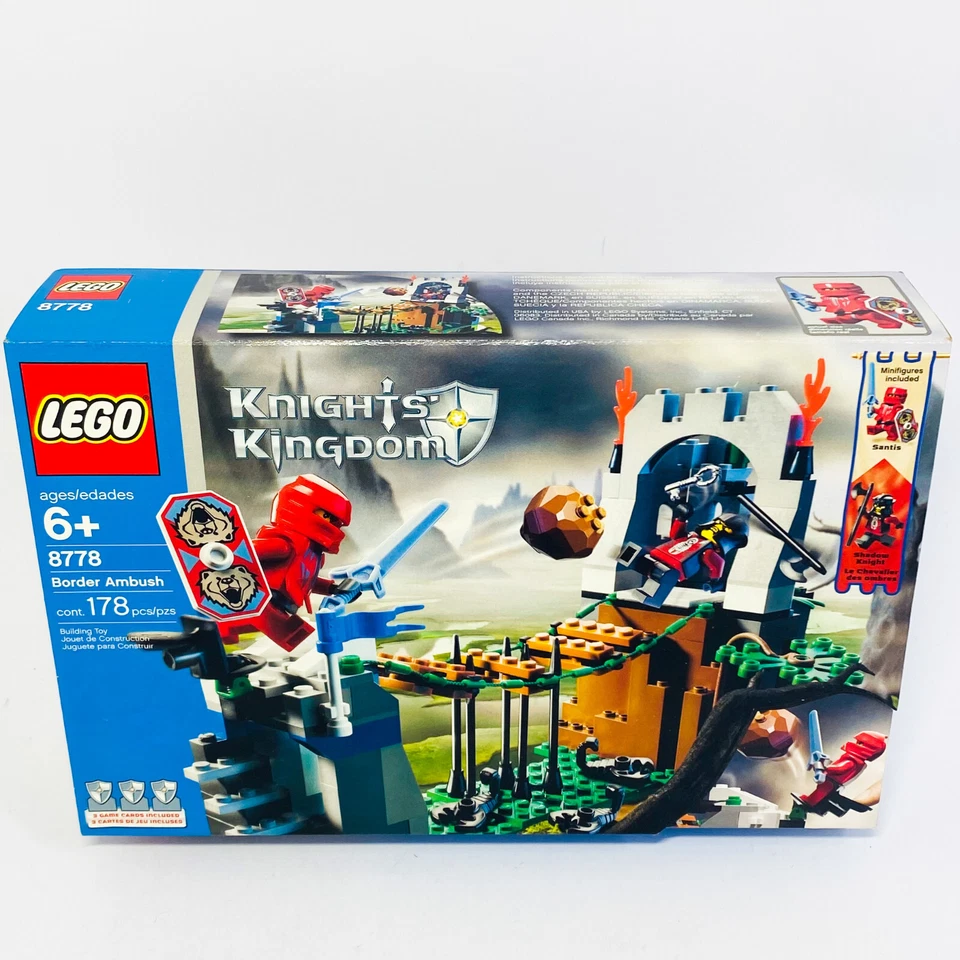 LEGO Castle Knights Kingdom Border Ambush 8778 SEALED BOX UNOPENED - Image 2 of 4
