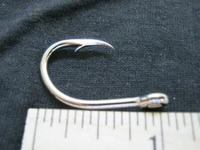  50  Eagle Claw L316MGM Nickel Live Bait hooks 3/0 NICE DORADO Free fast ship