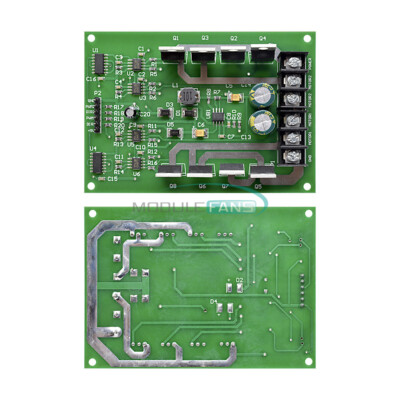 H Bridge Driver 24Vdc Per Motori Dual - IRF3205 Mosfet 3-36V 10A Picco 30A - Foto 4