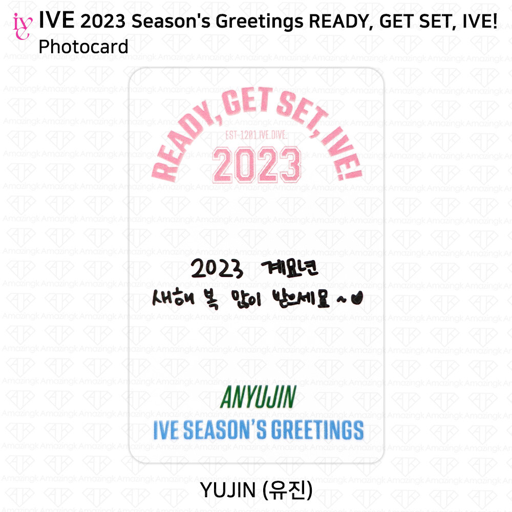 IVE 2023 Season's Greetings Ready, Get Set, IVE! ID Photo