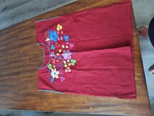 New mexican handembroided tunic size M