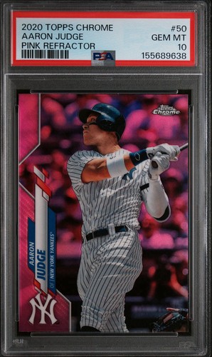 2020 Aaron Judge [Pink Refractor] #50
