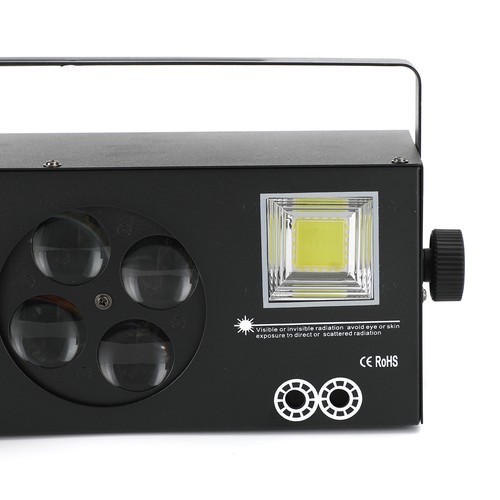 🎉4In1 80W RGBW Pattern Strobe Lights LED DMX DJ Disco Party Stage Light+Remote - Picture 11 of 16