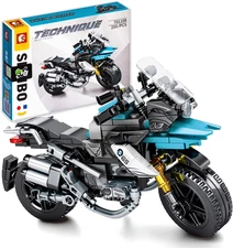 Technic Motorcycle Model Kit – Building Set for Adults, Teens, Boys & Girls – Di