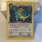 Pokémon Dark Dragonite Holo Rare Team Rocket 5/82 1st Edition 2000