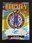 Chaz Lanier Rookie Auto RC 2025-26 Topps Finest Gold Refractor /50 #RFA-CL
