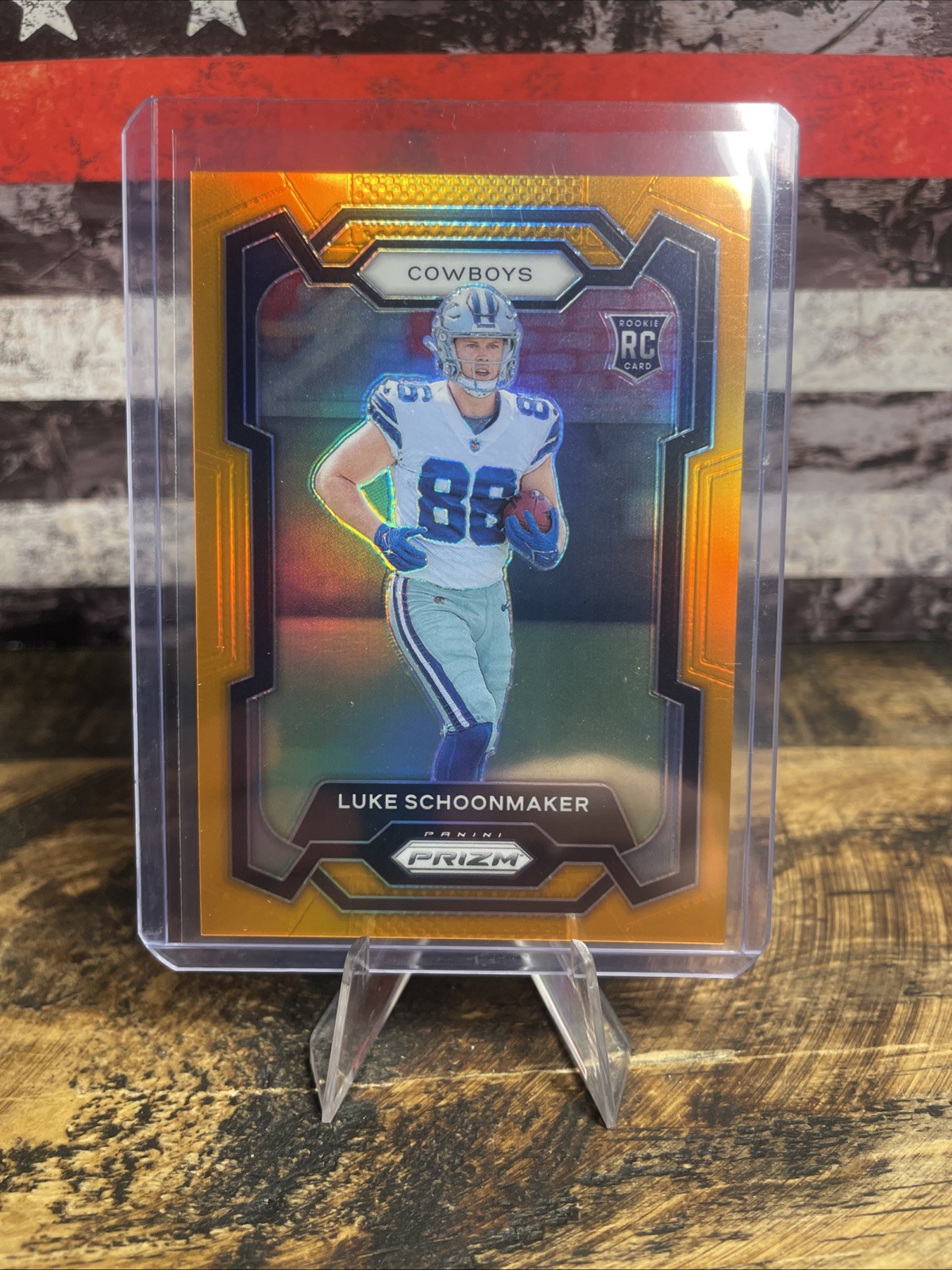 2023 Panini Prizm Prizms Orange #325 Luke Schoonmaker 001/249 - NM-MT