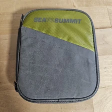 Sea To Summit Travel Zipper Wallet (Small) Green Hidden Pocket Nice EDC Wallet