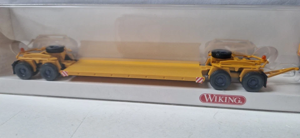 Wiking 1:87 8514048 Scheuerle-Tieflader 4-Achser Krupp-Titan Schwerlast OVP - Bild 4 von 4