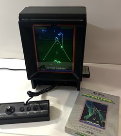 Vectrex HP 3000 Arcade System Newly Recapped w/Hyper Chase CIB Tested Working