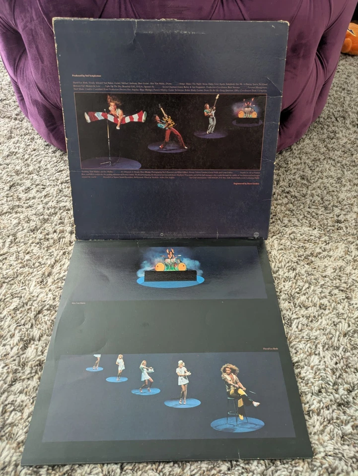 Van Halen II Vinyl LP Warner Brothers 1979 Original w/Inner Sleeve - Image 2 of 4