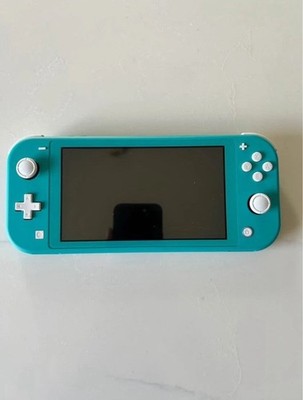 2021 Nintendo Switch Lite -Blue Handheld Console W/ Charger Never Used No Box