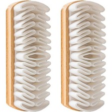 Suede Shoe Brush and Eraser Kit 2-Piece Nubuck Cleaning Brush Set for Shoes